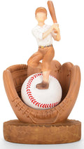 Gearlance Baseball Legacy Display Set — Resin Glove Holder with Clear Acrylic Case for Signed Balls & Memorabilia