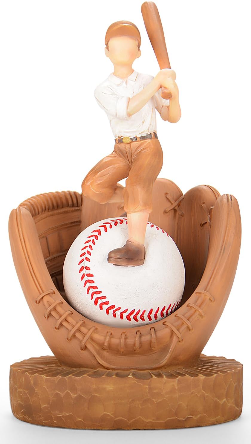 Gearlance Baseball Legacy Display Set — Resin Glove Holder with Clear Acrylic Case for Signed Balls & Memorabilia